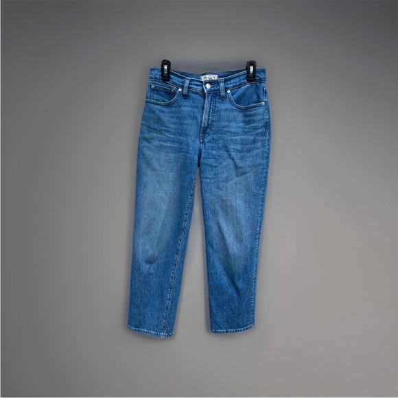 Madewell Perfect Vintage Wide Leg Jeans Blue Size 27 P - Picture 1 of 7